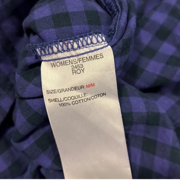Woolrich purple plaid shirt - Picture 4 of 4